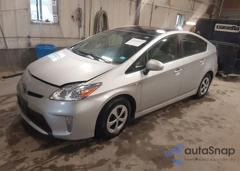 2013 Toyota Prius Four из США, поврежденный, VIN JTDKN3DUXD5608240